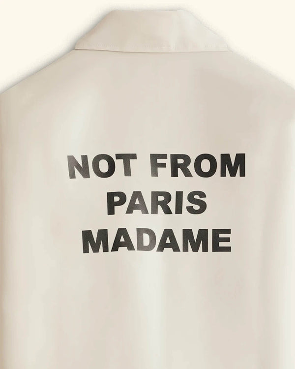 La Veste Slogan Jacket