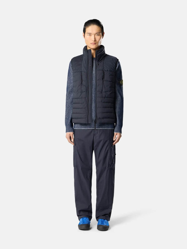 G100007 Down Vest with Seamless Tunnels