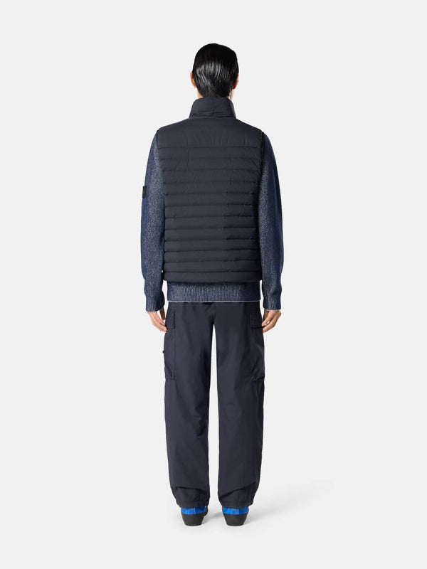 G100007 Down Vest with Seamless Tunnels