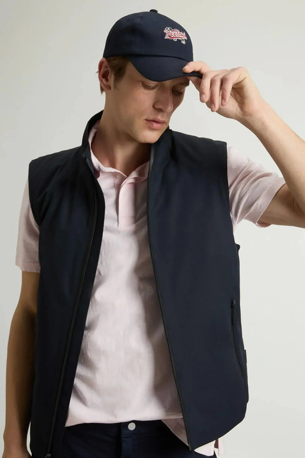 Padded Sailing Vest in Two-Layered Fabric