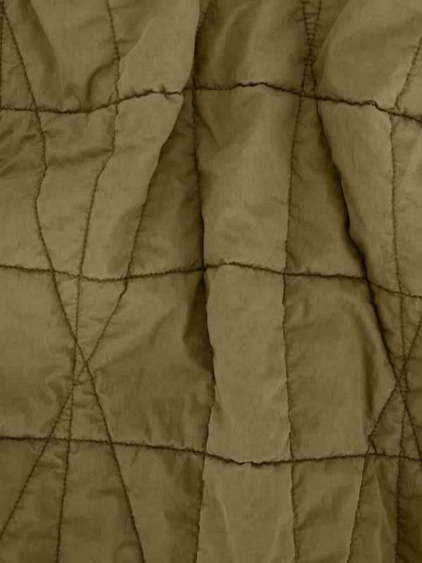 G100001 Quilted Vest in Cotton Nylon Canvas