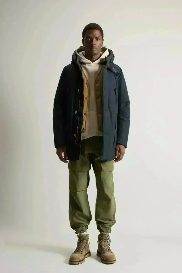 Woolrich jack blauw