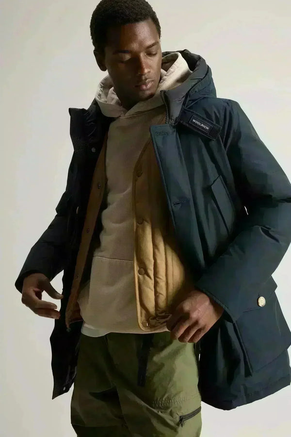 Woolrich jack blauw