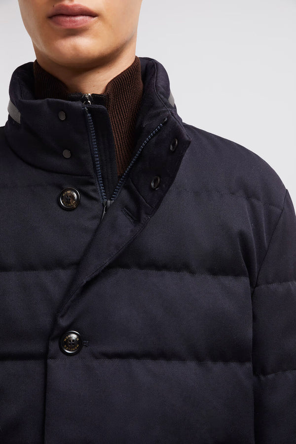 Vallonpierre Wool Long Down Jacket