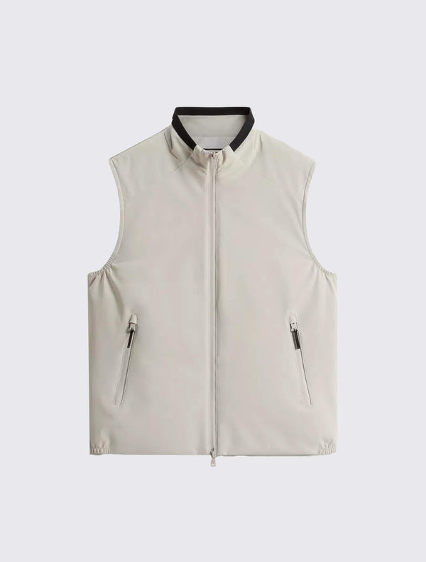 Quilted Sailing Vest in Two-layered Fabric