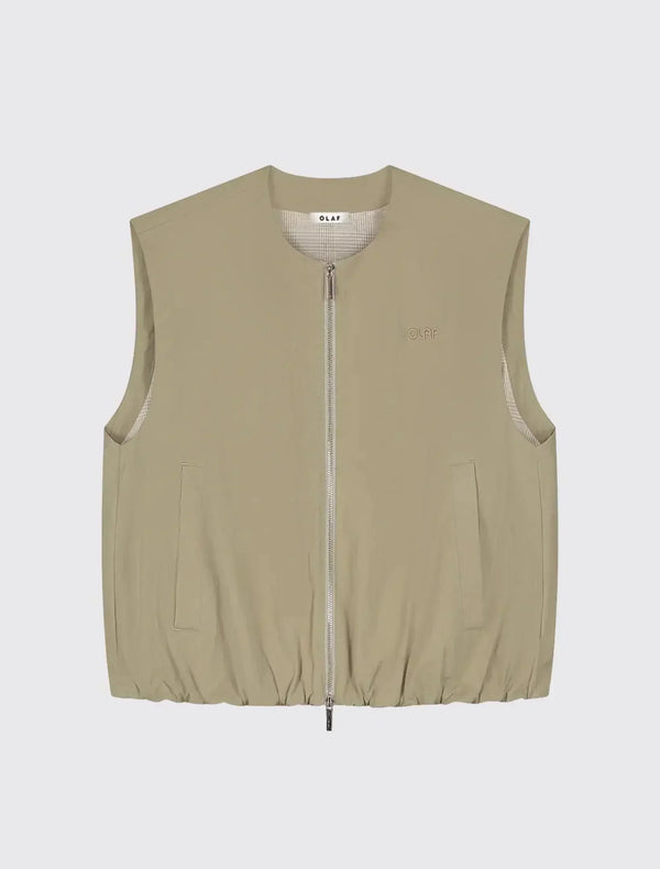 W Zip Up Gilet