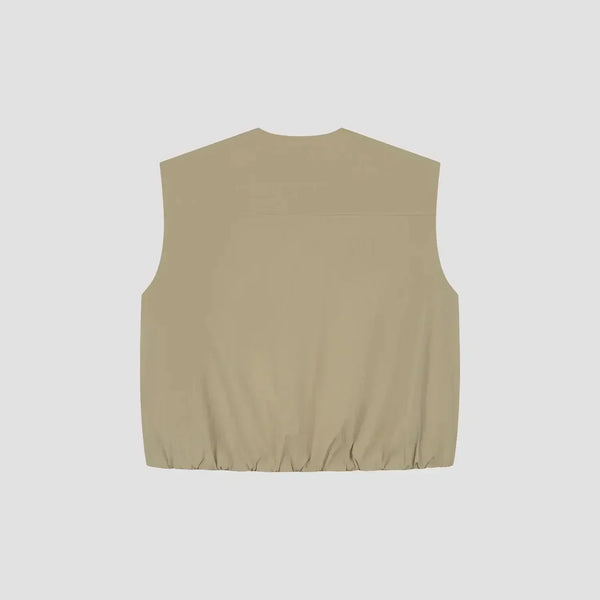 W Zip Up Gilet