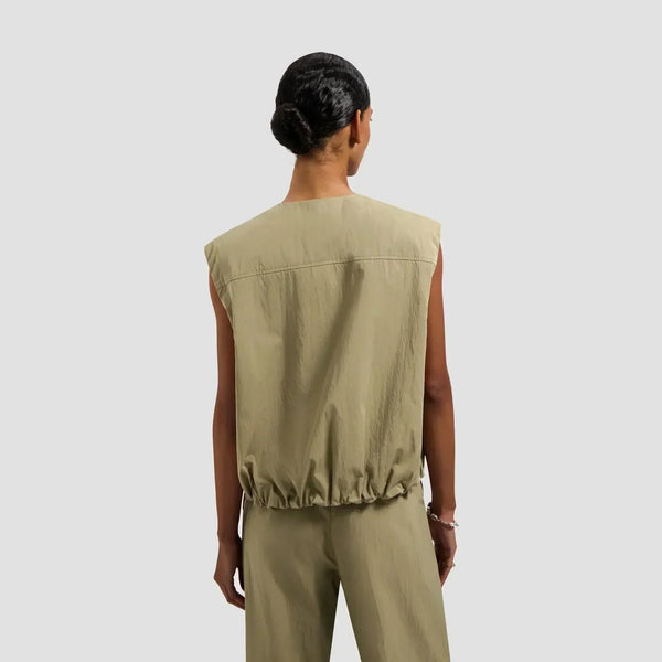 W Zip Up Gilet