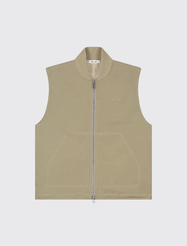 Zip Up Workwear Gilet