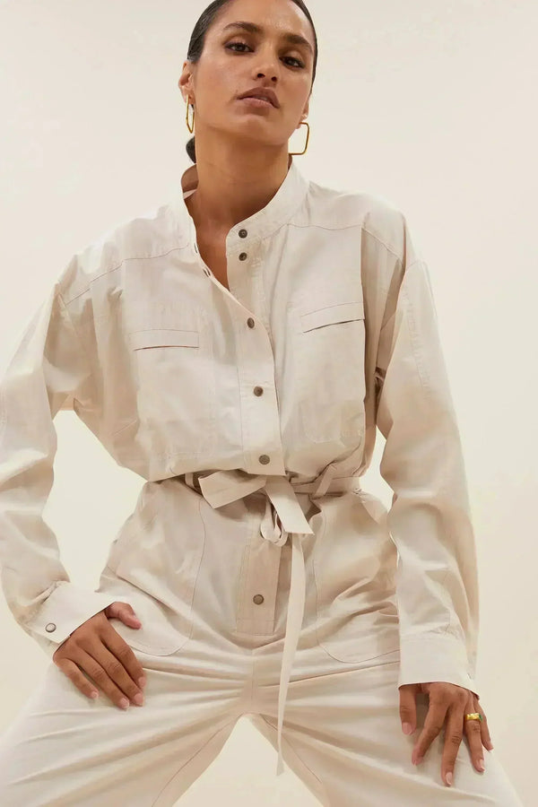Esra Poplin Suit