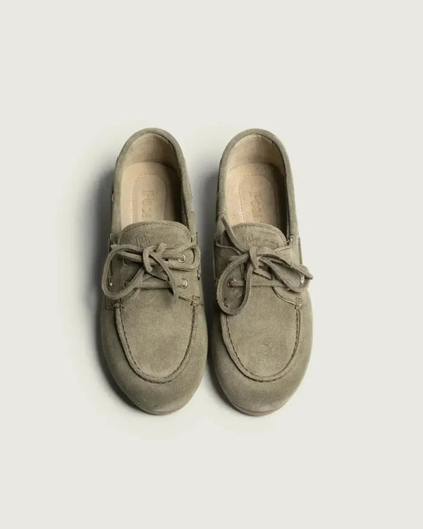 Boat Loafer Brushed Suede