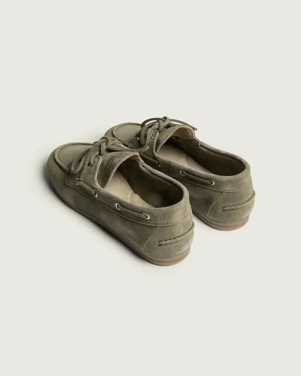 Boat Loafer Brushed Suede