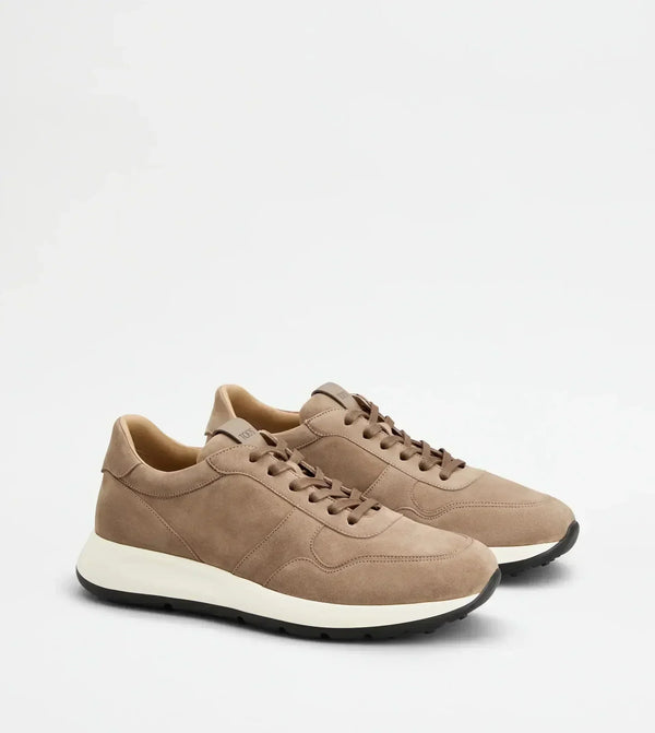 Red Dot Sneakers in Pashmy Suede