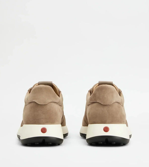 Red Dot Sneakers in Pashmy Suede