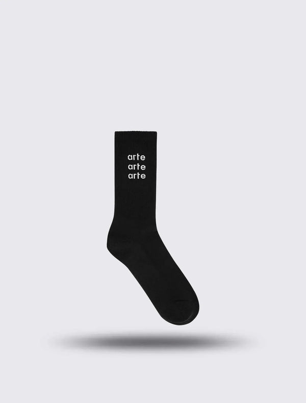 Logo socks black