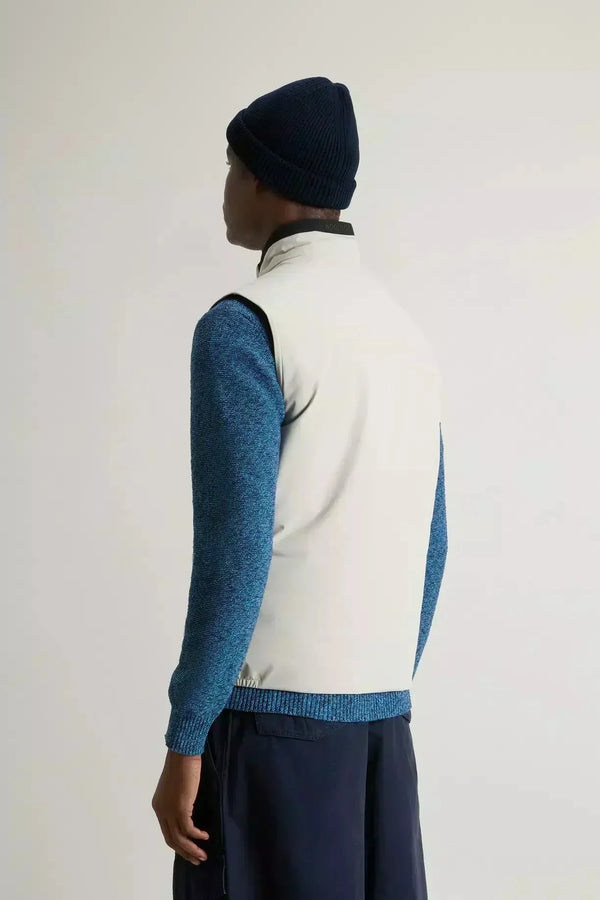 Quilted Sailing Vest in Two-layered Fabric
