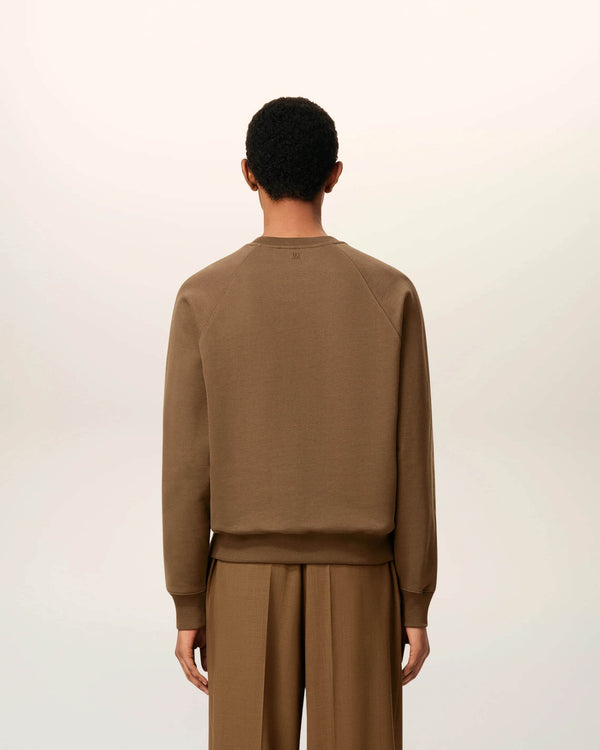 Ami de Coeur Sweatshirt with Tonal Embroidery