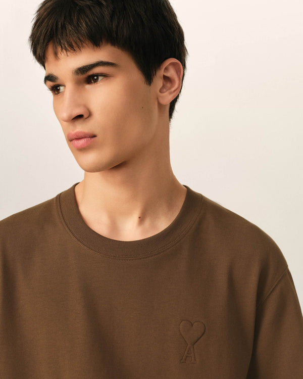 Embossed T-Shirt in Heavy Jersey