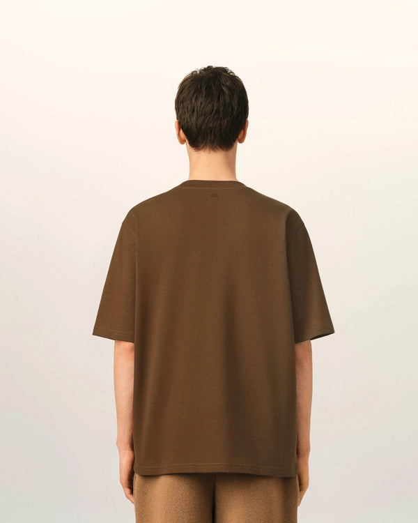 Embossed T-Shirt in Heavy Jersey