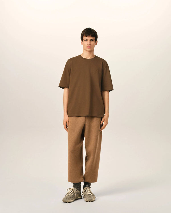 Embossed T-Shirt in Heavy Jersey