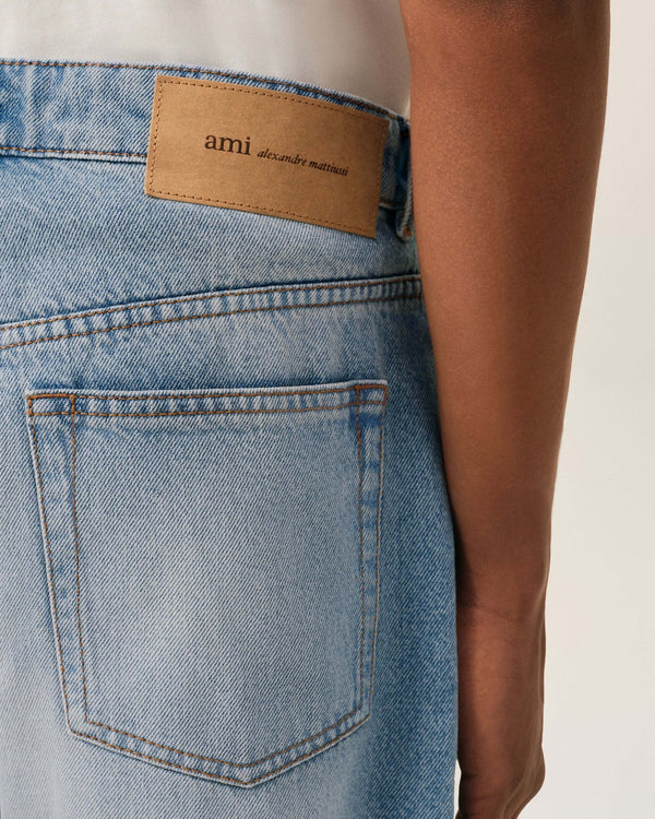 Large Fit Jeans in Used Indigo Denim