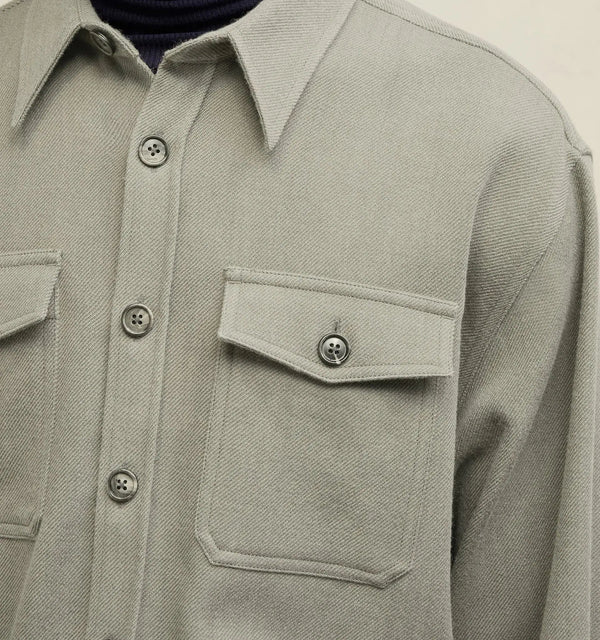 Overshirt With Chest Pocket