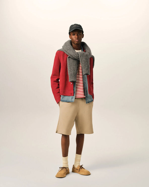Shorts in Loopback Fleece