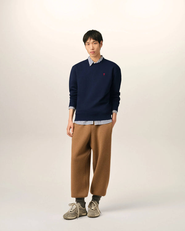 Sweatshirt in Loopback Fleece
