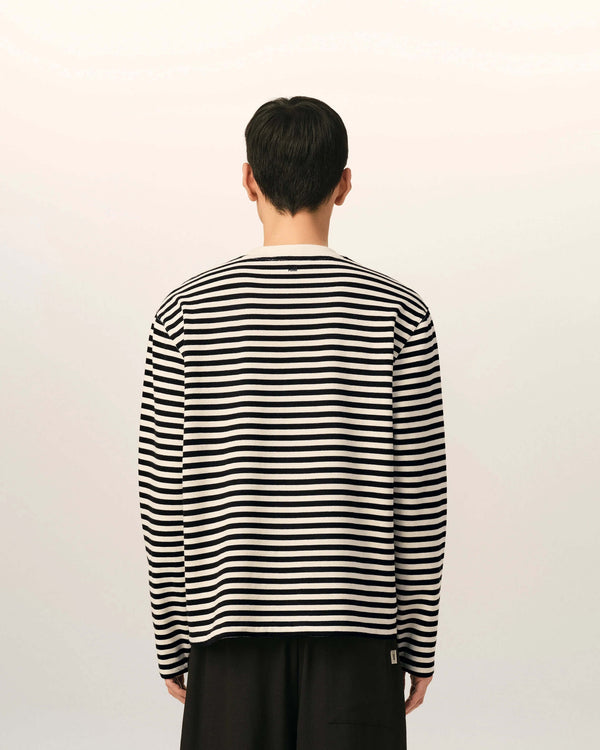T-shirt in Sailor Striped Jersey
