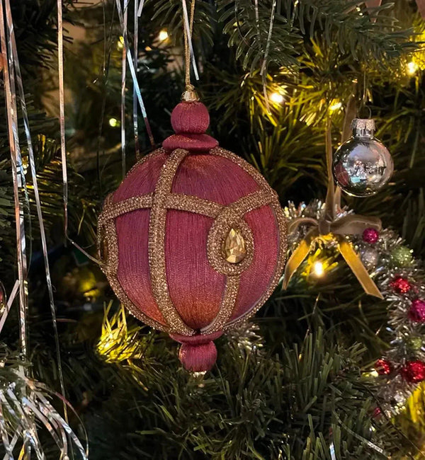 Dusky Rose Ornament Pink