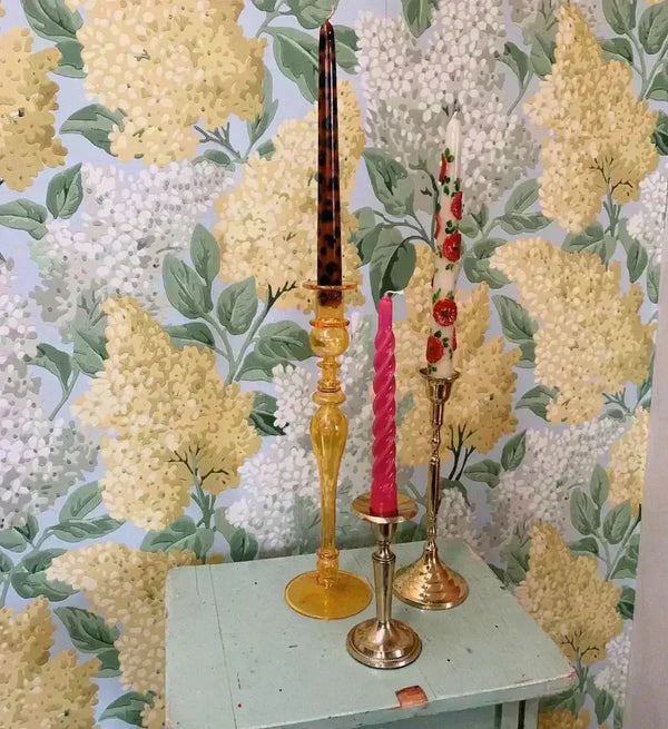 Leopard Candle Set of 2