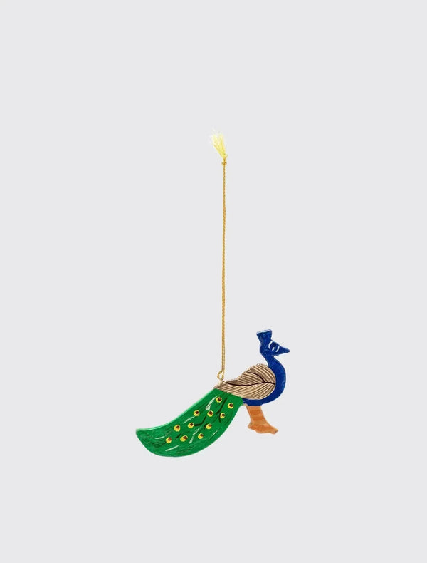 Proud Peacock Ornament