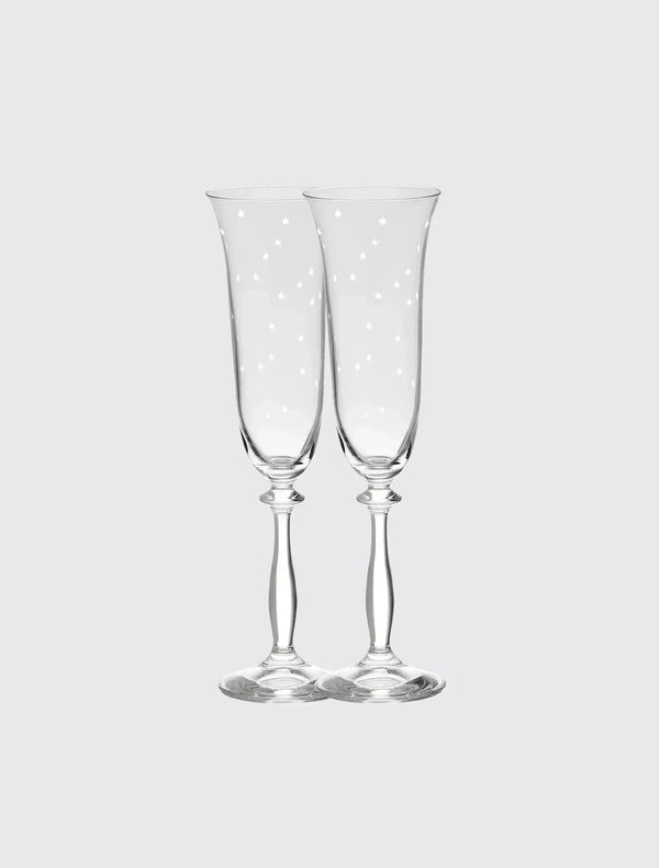 Starry Eve Champagne Flute Set of 2