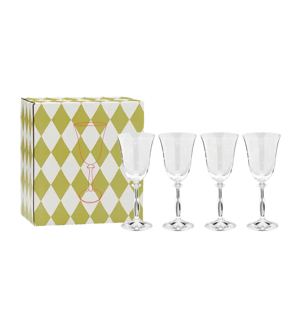 Starry Eve Wine Glass Set of 4
