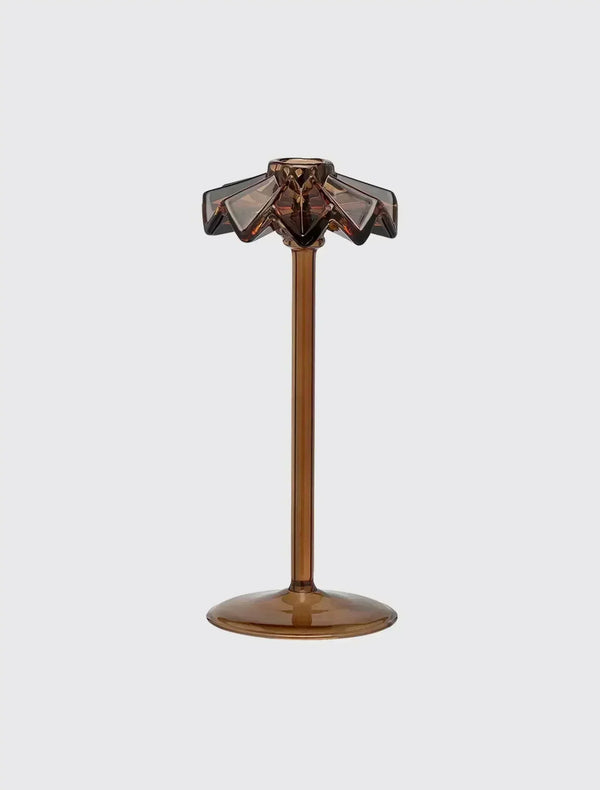 Tall Frilly Candle Holder