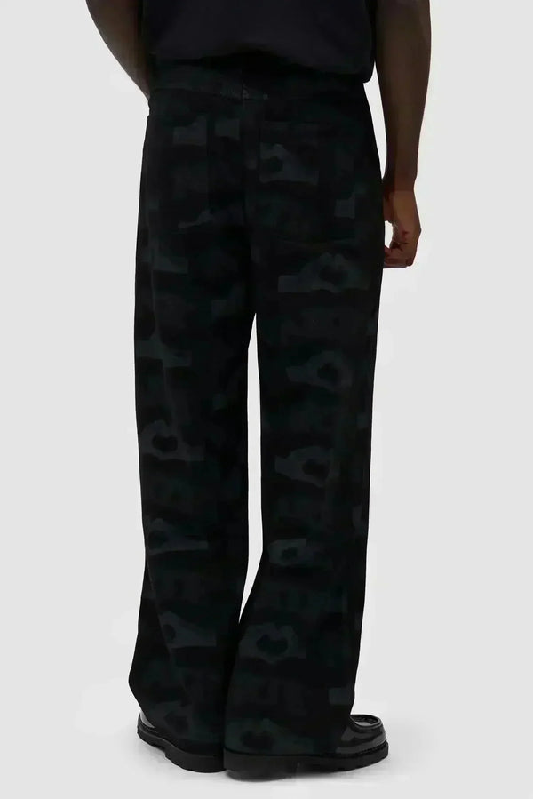 Heart Printed Pants