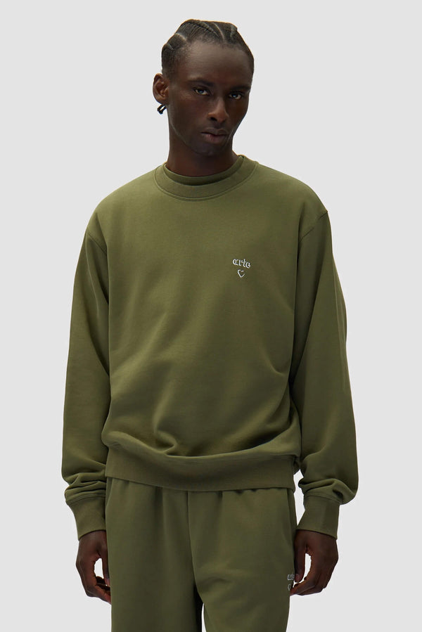 Arte Heart Crewneck