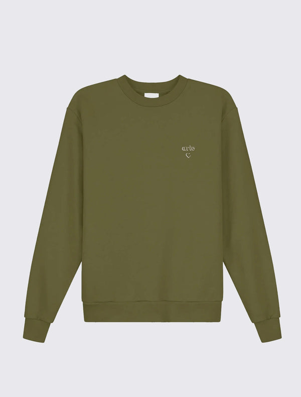 Arte Heart Crewneck