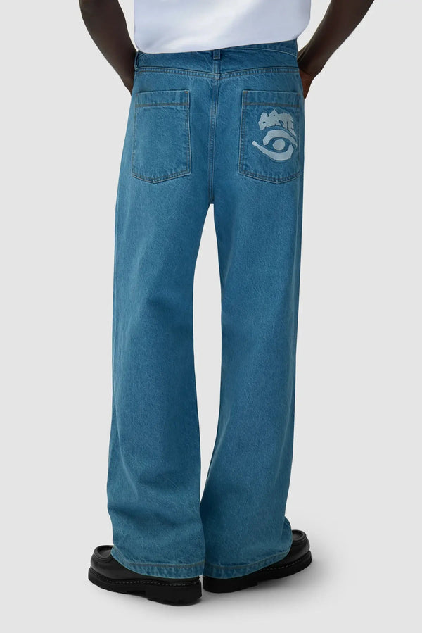 Back Pocket Graphic Pants