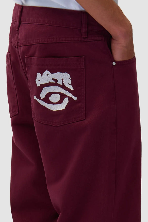 Back Pocket Graphic Pants