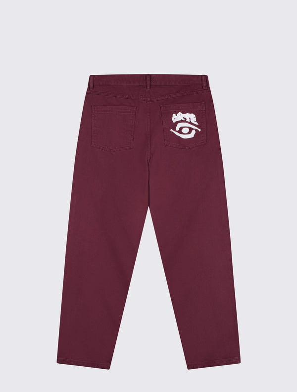 Back Pocket Graphic Pants