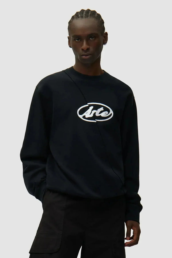 Circle Logo Embroidery Sweater