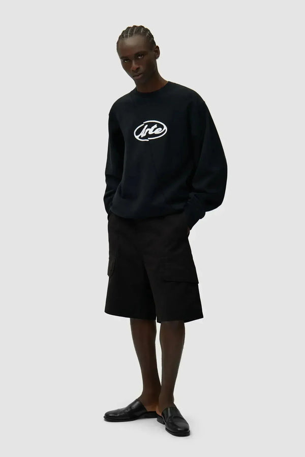 Circle Logo Embroidery Sweater