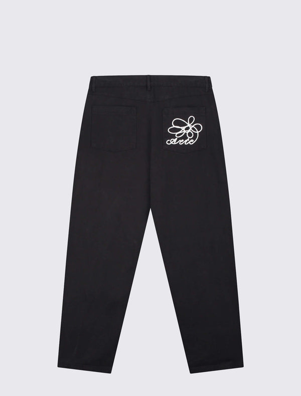 Embroidery Pocket Pants