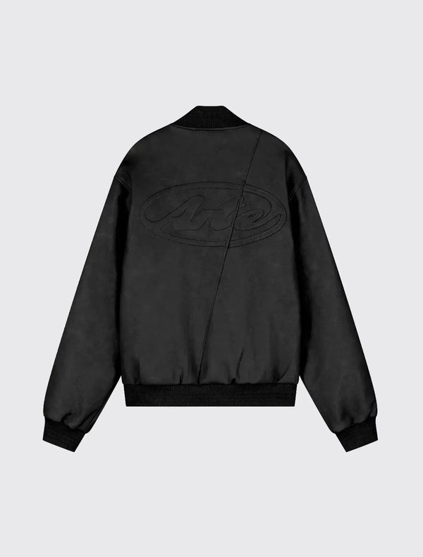 Leather Varsity Jacket