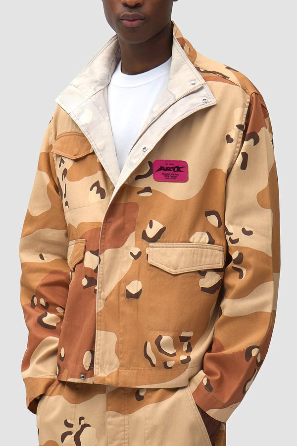 Reversible Camo Utility Jacket
