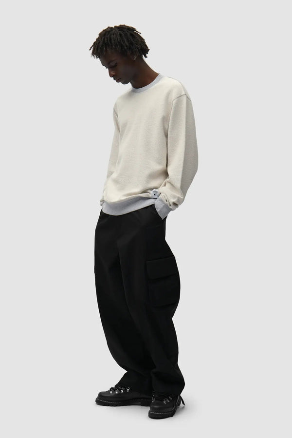 Reversible label Crewneck