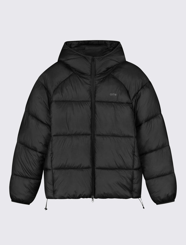 Ripstop Hooded Puffer Jacket
