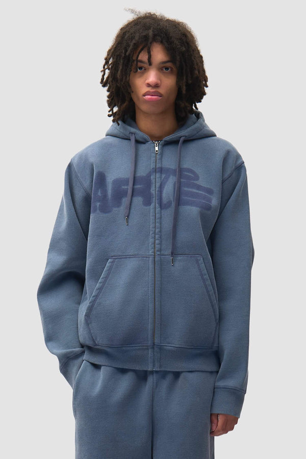 Stencil Sunfade Zip Hoodie