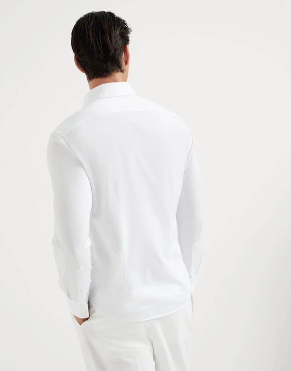 Basic Fit Shirt in Cotton Piqué